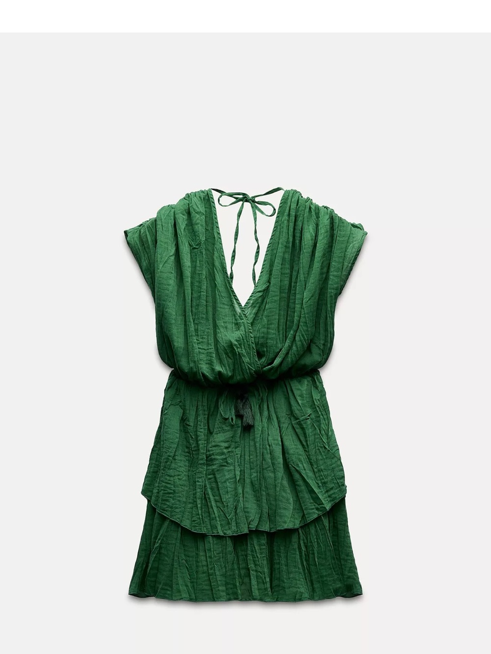 WRINKLE EFFECT SHORT
JUMPSUIT